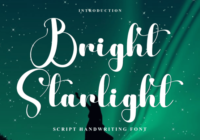 Bright Starlight Font - Featured Image