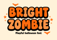 Bright Zombie Font by Dreamink 7ntypes Font - Featured Image