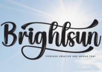 Brightsun Font - Featured Image