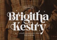 Brigitha Kestry Font - Featured Image