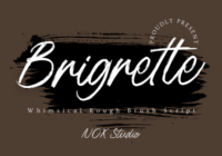 Brigrette Font - Featured Image