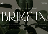 Brikelia Font - Featured Image