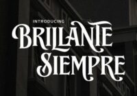 Brillante Siempre Font - Featured Image