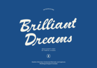 Brilliant Dreams Font - Featured Image