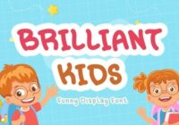 Brilliant Kids Font - Featured Image
