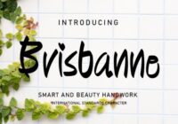 Brisbanne Font - Featured Image