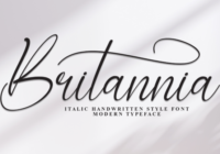 Britannia Font - Featured Image