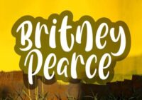 Britney Pearce Font - Featured Image