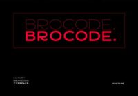 Brocode Font - Featured Image