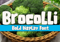 Brocolli Font - Featured Image