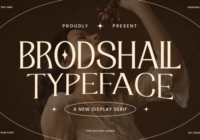 Brodshall Font - Featured Image