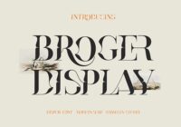 Broger Font - Featured Image