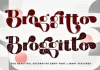 Broggitto Font - Featured Image
