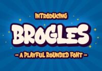 Brogles Font - Featured Image