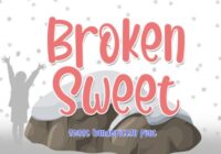 Broken Sweet Font - Featured Image