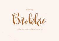 Brokkie Font - Featured Image