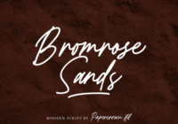 Bromrose Sands Font - Featured Image