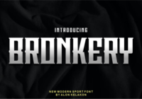 Bronkery Font - Featured Image