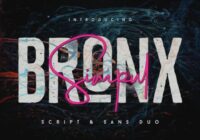 Bronx Simpul Duo Font - Featured Image