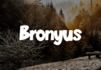 Bronyus Font - Featured Image
