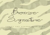 Bronze Signature Font - Featured Image