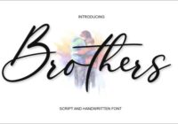Brothers Font - Featured Image