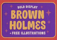 Brown Holmes Font - Featured Image