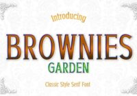 Brownies Garden Font - Featured Image