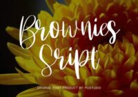 Brownies Script Font - Featured Image