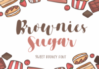 Brownies Sugar Font - Featured Image