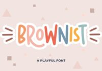 Brownist Font - Featured Image