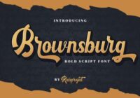Brownsburg Font - Featured Image