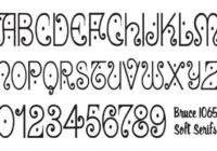 Bruce 1065 Font - Featured Image