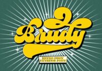Brudy Font - Featured Image