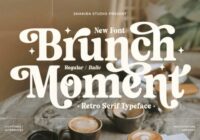 Brunch Moment Font - Featured Image