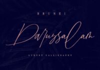 Brunei Darussalam Font - Featured Image