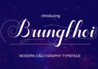 Brungkhoi Font - Featured Image