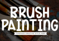 Brush Painting Font - Featured Image