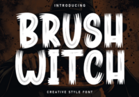 Brush Witch Font - Featured Image