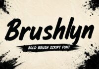 Brushlyn Font - Featured Image