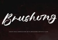 Brushong Font - Featured Image
