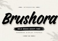 Brushora Font - Featured Image