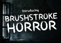Brushstroke Horror Font - Featured Image
