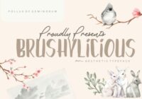 Brushylicious Font - Featured Image