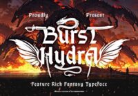 Brust Hydra Font - Featured Image