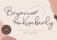 Bryan Kimberly Font - Featured Image