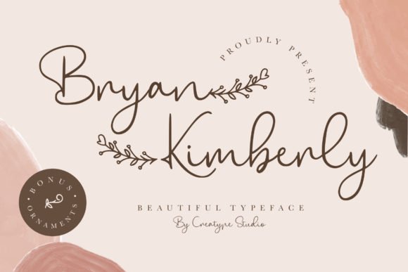 Bryan Kimberly Font - Featured Image