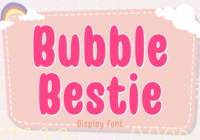 Bubble Bestie Font - Featured Image