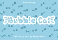 Bubble Cat Font - Featured Image