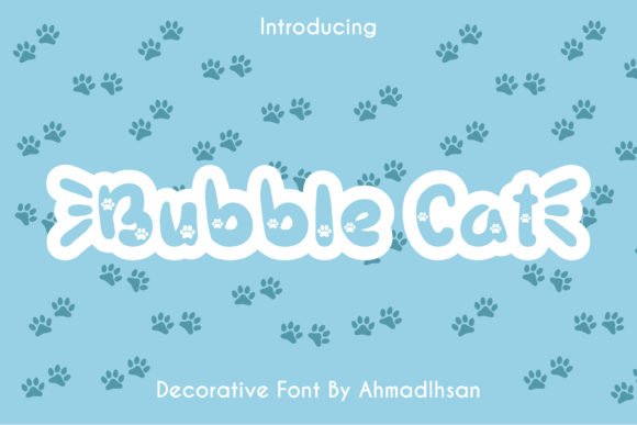 Bubble Cat Font - Featured Image